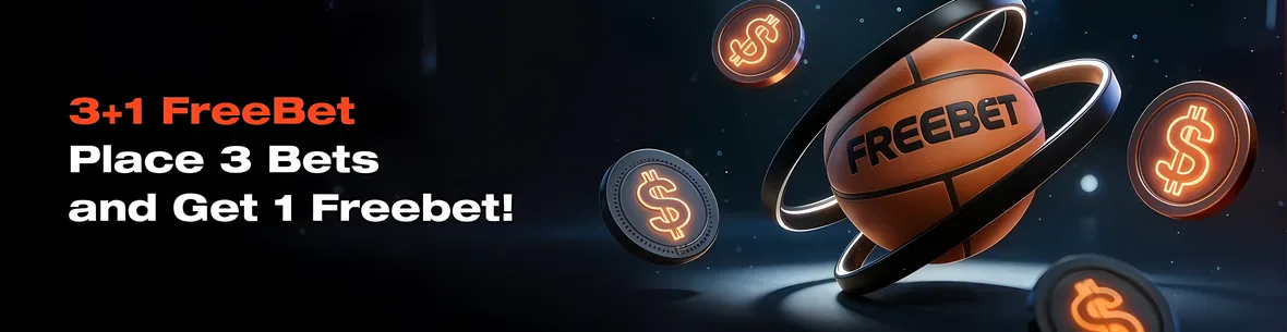 3+1 freebet offer for sportsbook players at Fresh Bet Casino